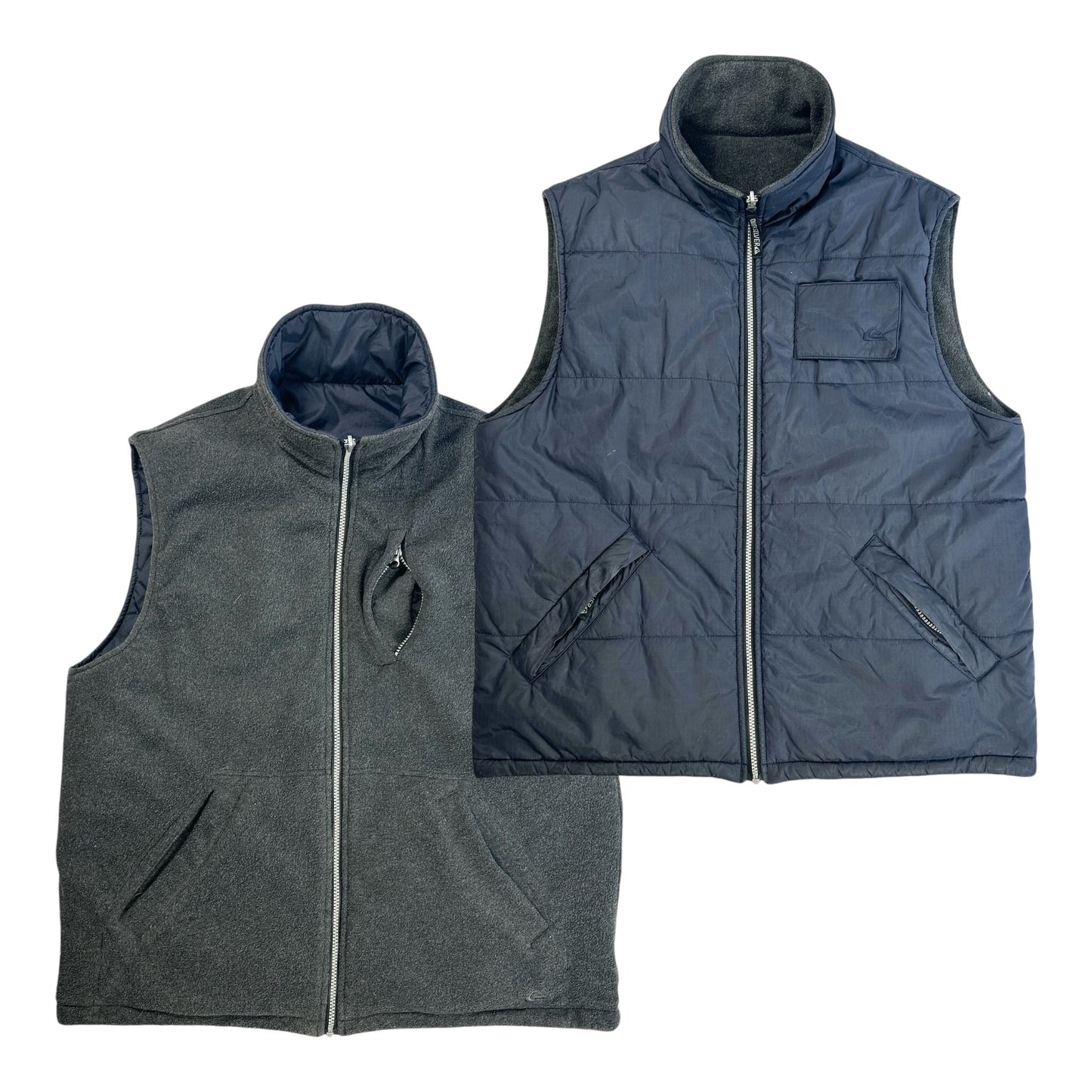 00s Quiksilver Reversible Gilet