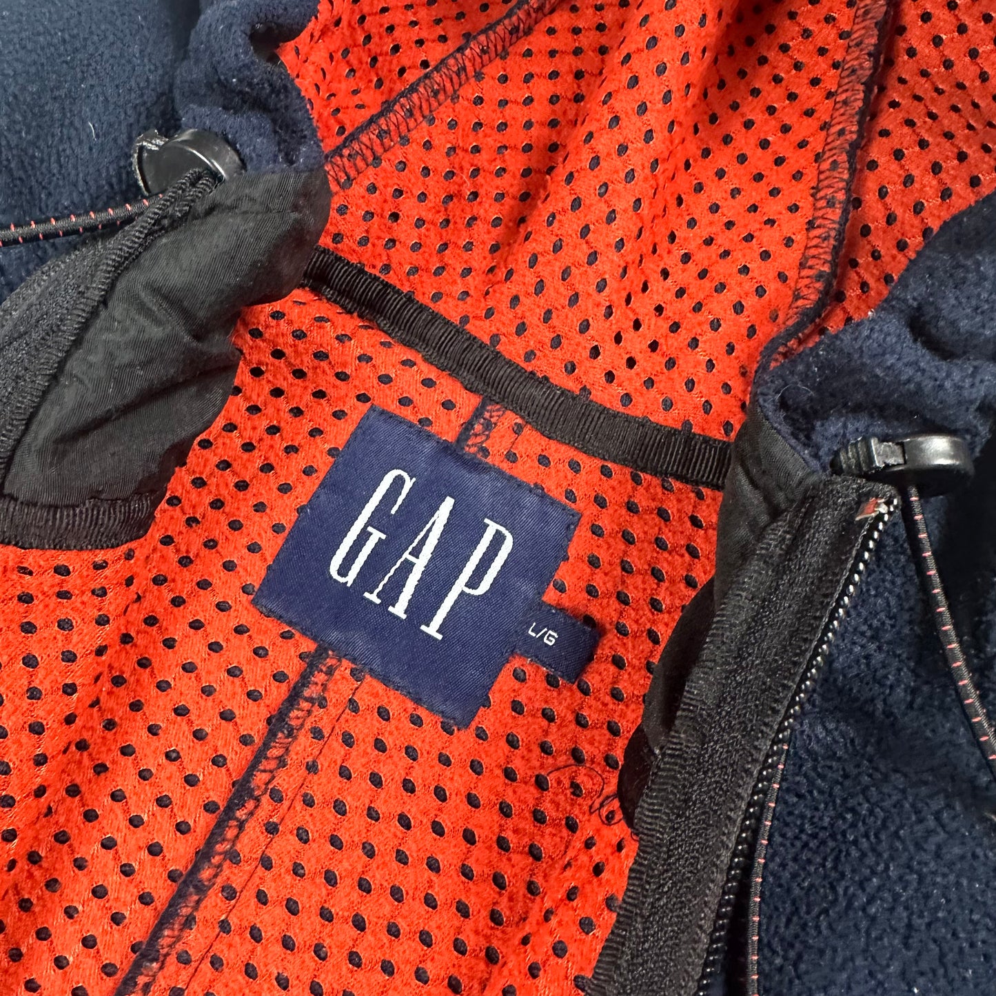 00s GAP Half Zip Fleece Hoodie