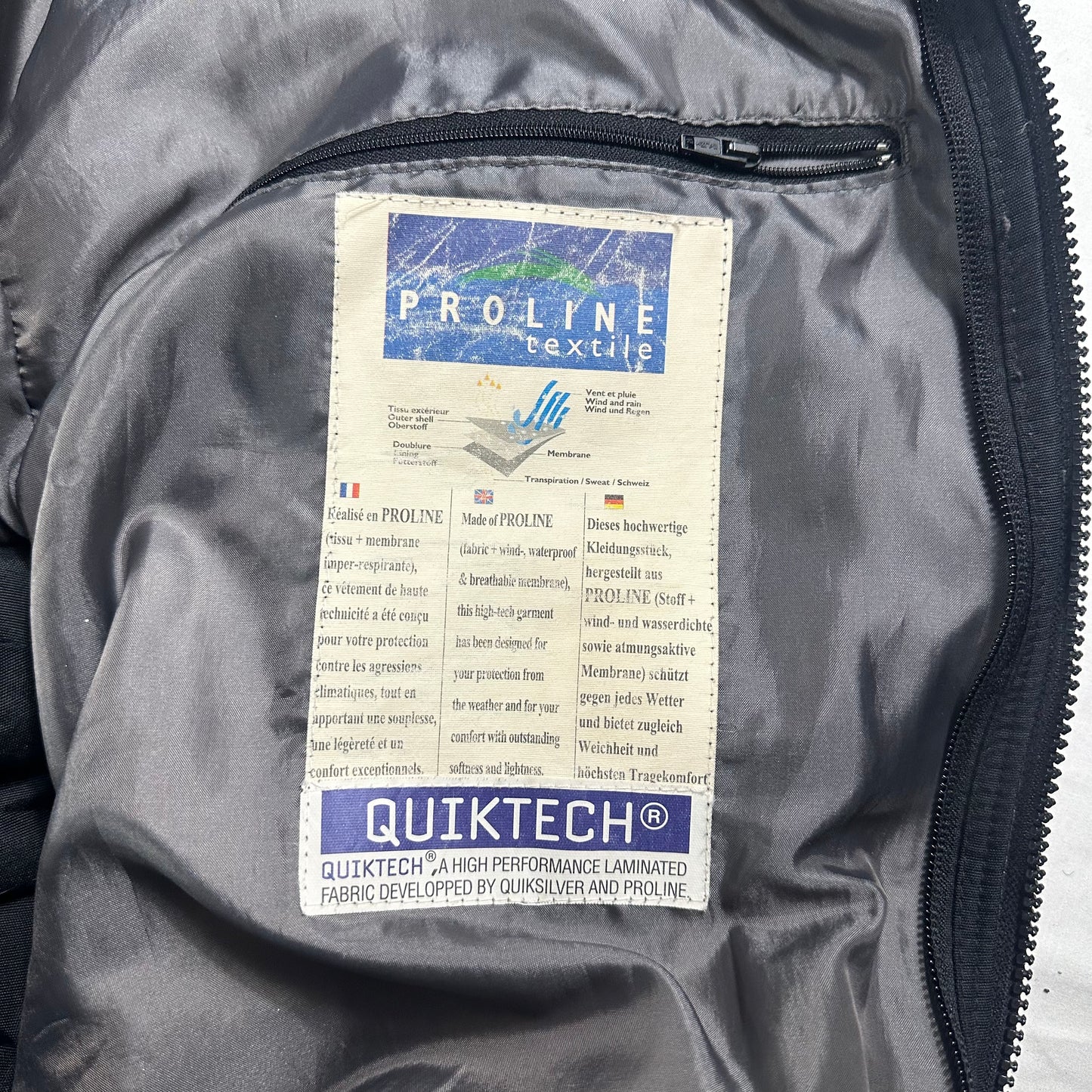 00s Quiksilver 2in1 Jacket