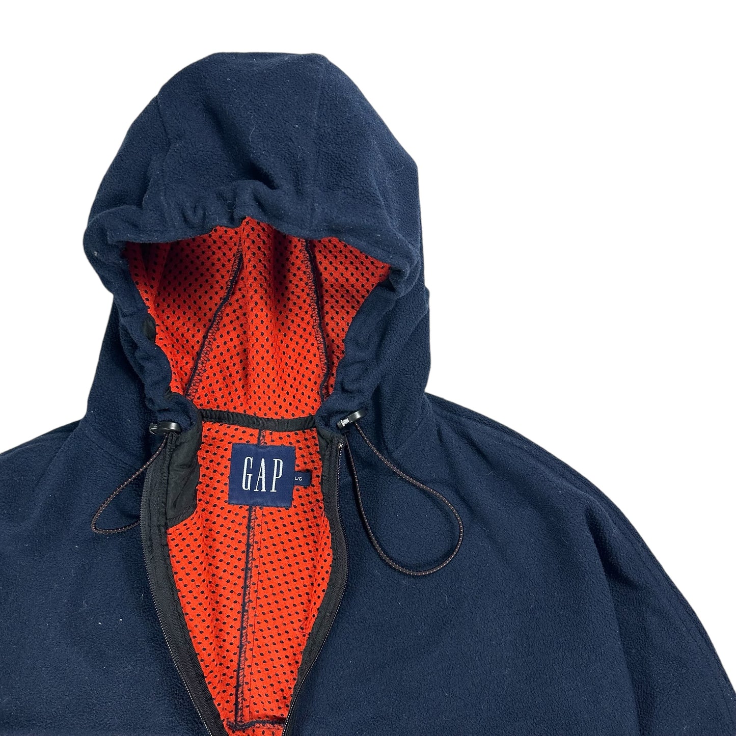 00s GAP Half Zip Fleece Hoodie