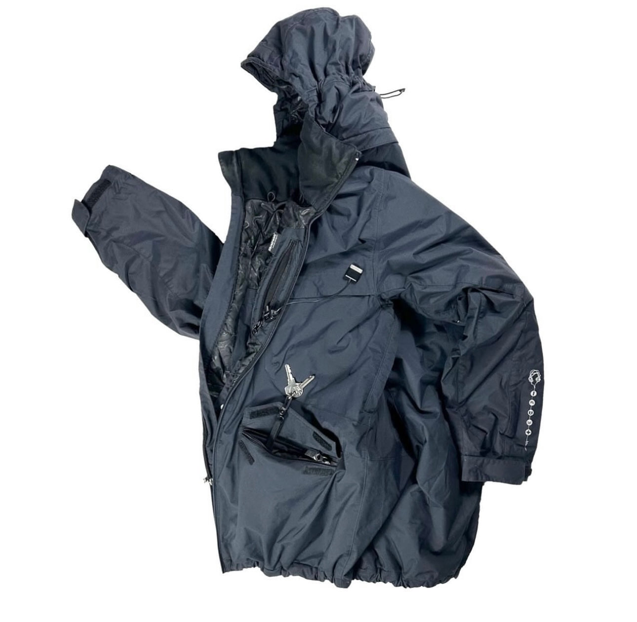 2000s Quiksilver FibreTronic Heavy Duty Technical Jacket