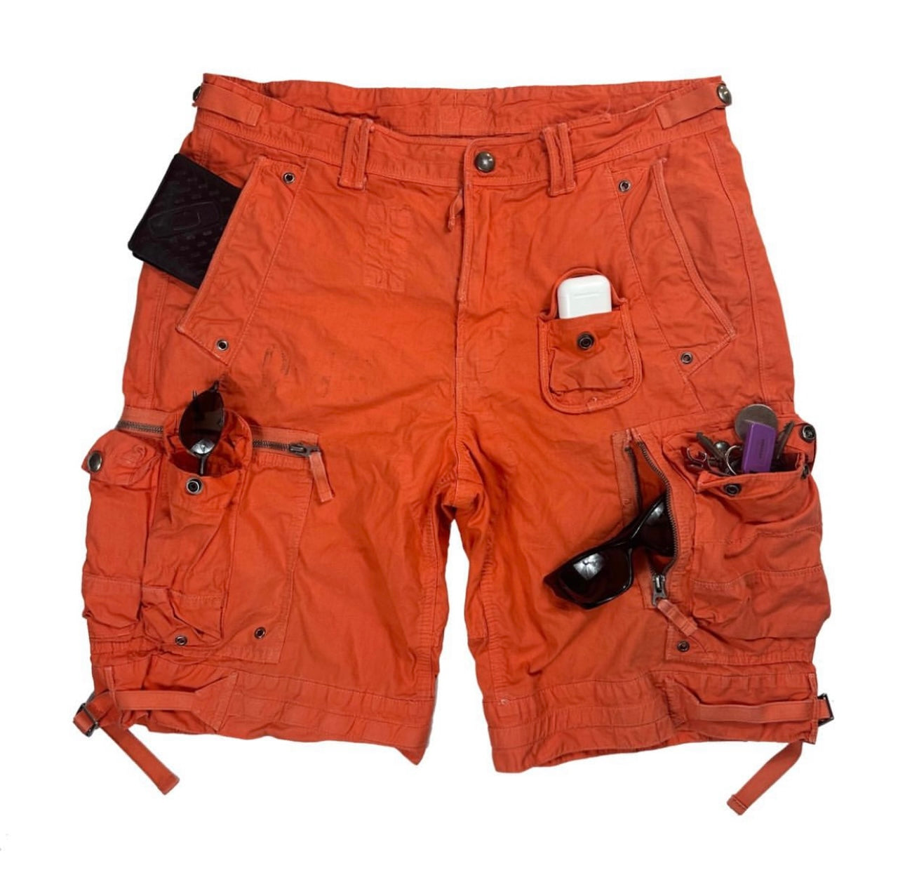 1990s Polo Ralph Lauren Multi Pocket Cargo Shorts