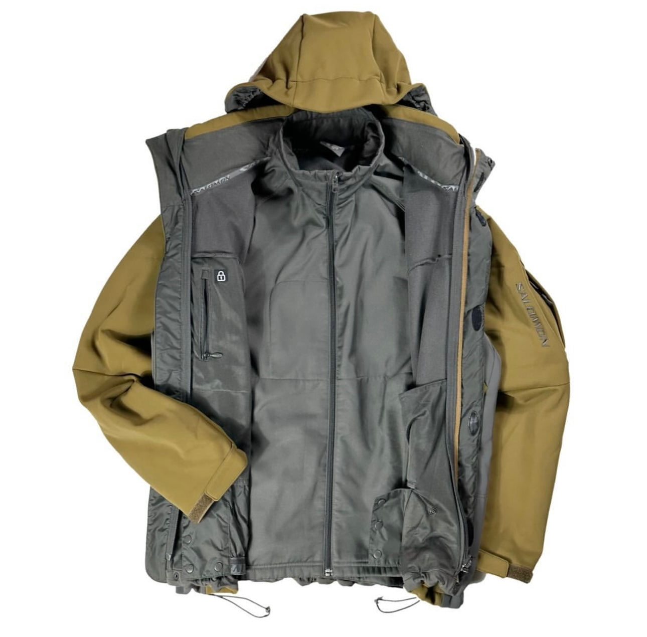 00s Salomon 2in1 Clima Pro Jacket