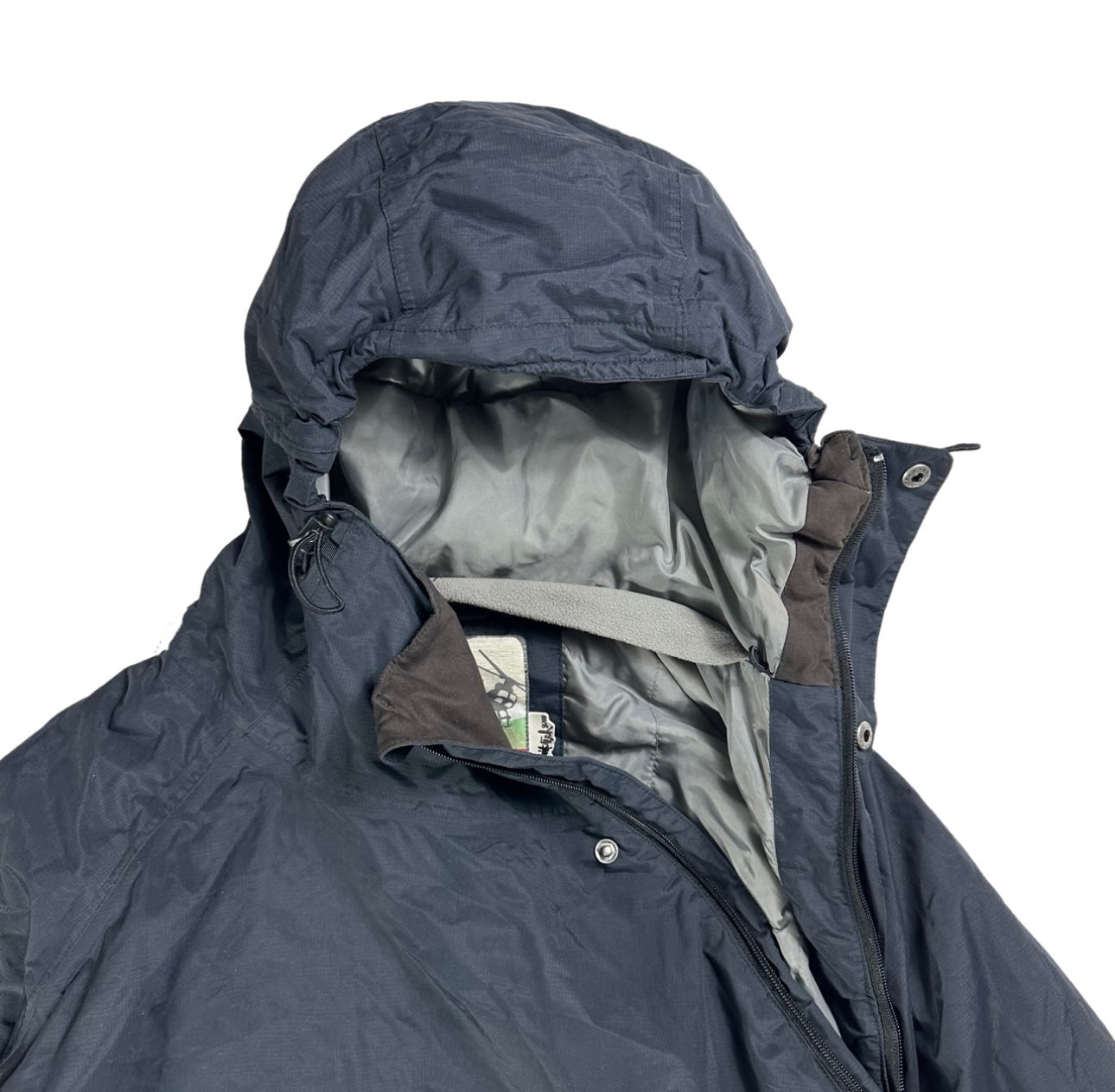 00s Quiksilver Asymmetrical Zip Padded Jacket