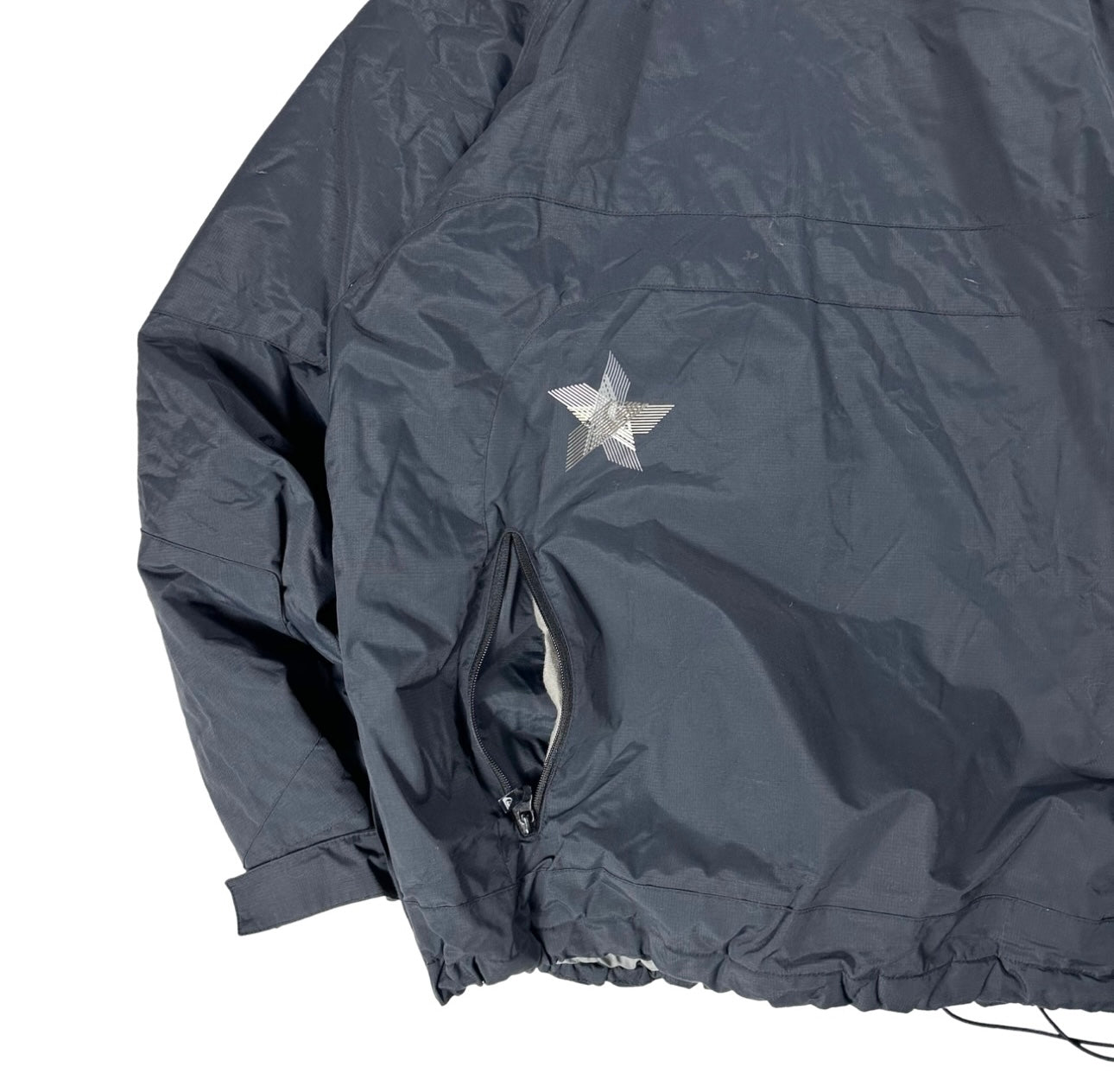 00s Quiksilver Asymmetrical Zip Padded Jacket