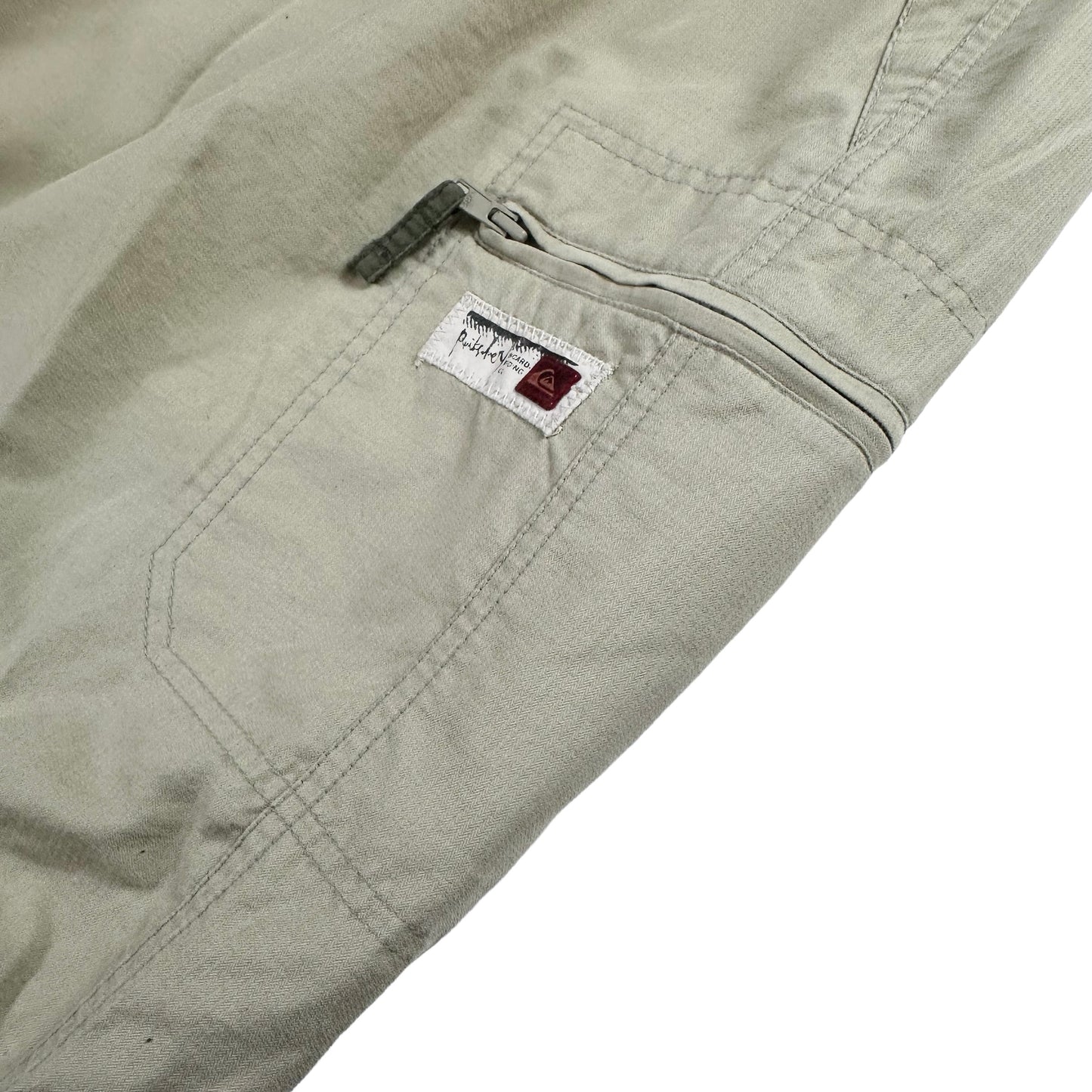 00s Quiksilver Baggy Parachute Cargos