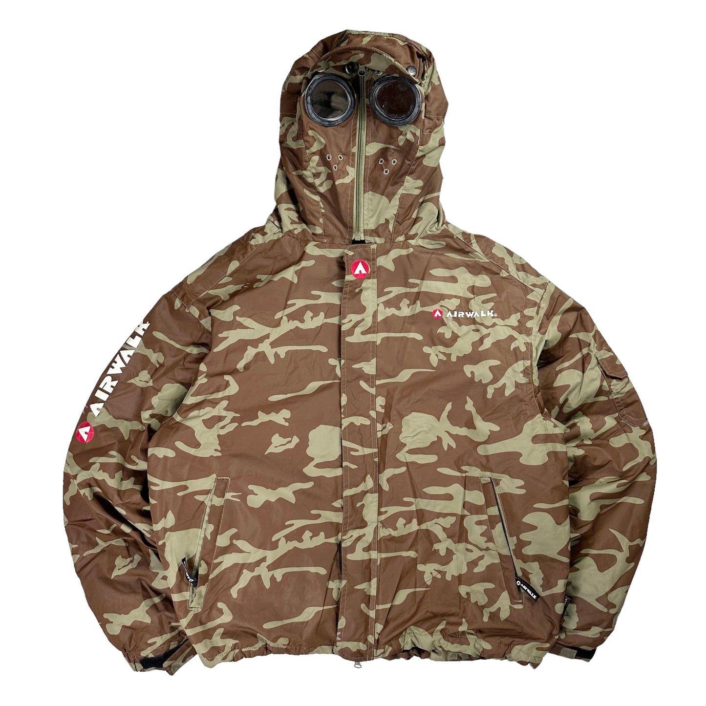 00s Airwalk Camo Facemask Jacket