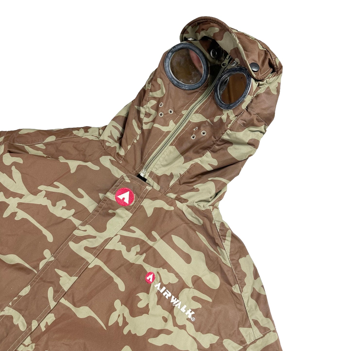 00s Airwalk Camo Facemask Jacket