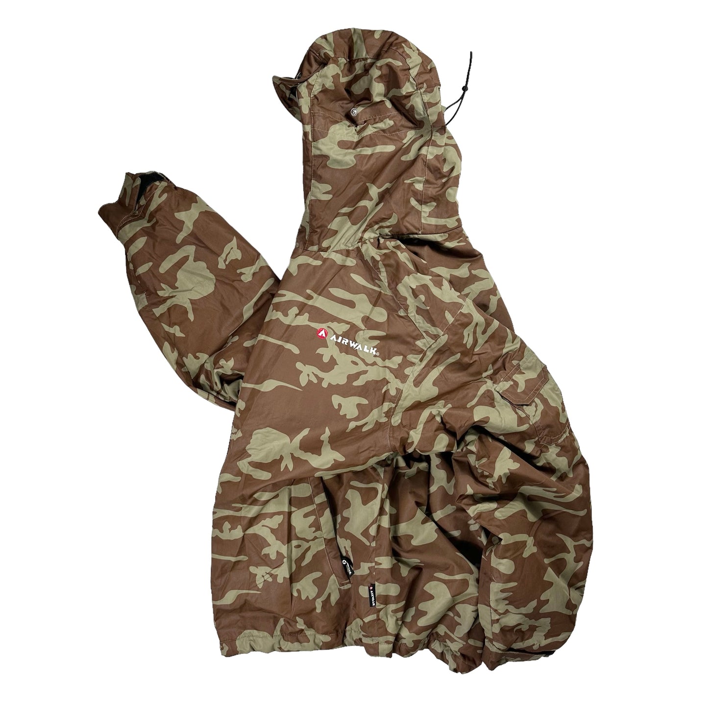 00s Airwalk Camo Facemask Jacket