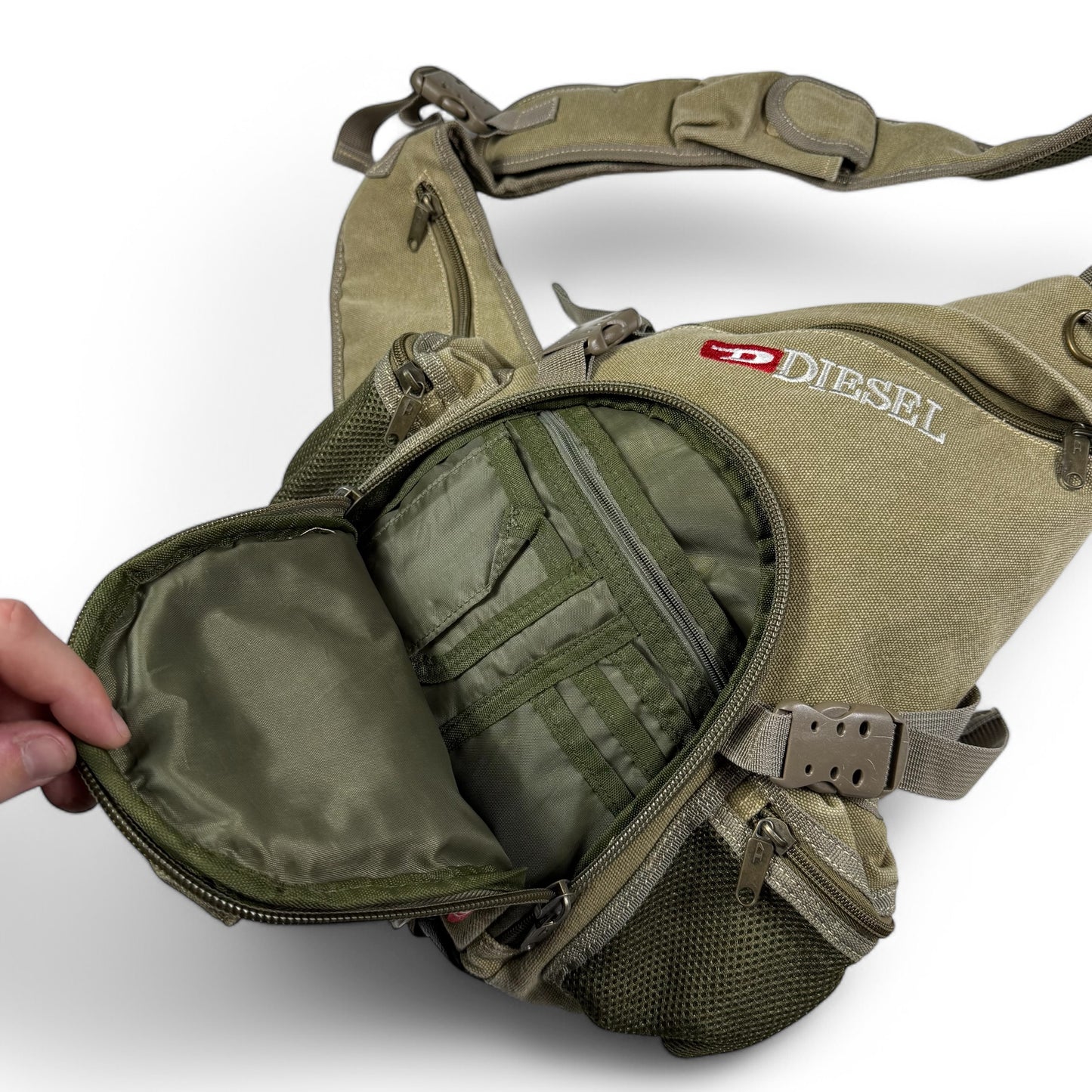 00s Diesel Cargo Sling Bag